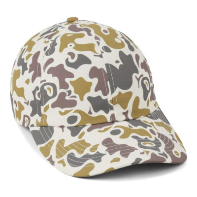 Kevin's Suede Patch Duck Camo Performance Cap-Men's Accessories-Tan Duck without Sude Patch-Kevin's Fine Outdoor Gear & Apparel