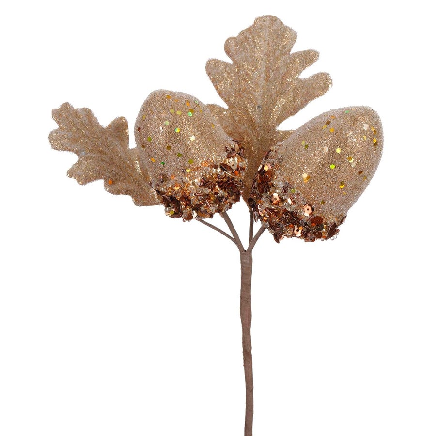 11.75 Beaded Acorn Pick-Home/Giftware-Copper/Brown-Kevin's Fine Outdoor Gear & Apparel