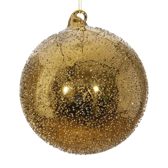 120mm Glass Beaded Ball Ornament