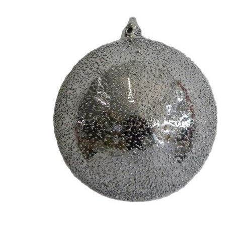 120mm Glass Beaded Ball Ornament-Home/Giftware-Silver/Grey-Kevin's Fine Outdoor Gear & Apparel