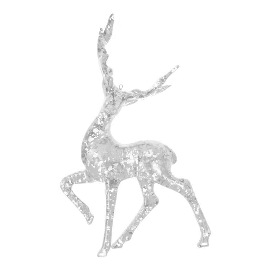 8" Deer Ornament-HOME/GIFTWARE-Silver-Kevin's Fine Outdoor Gear & Apparel