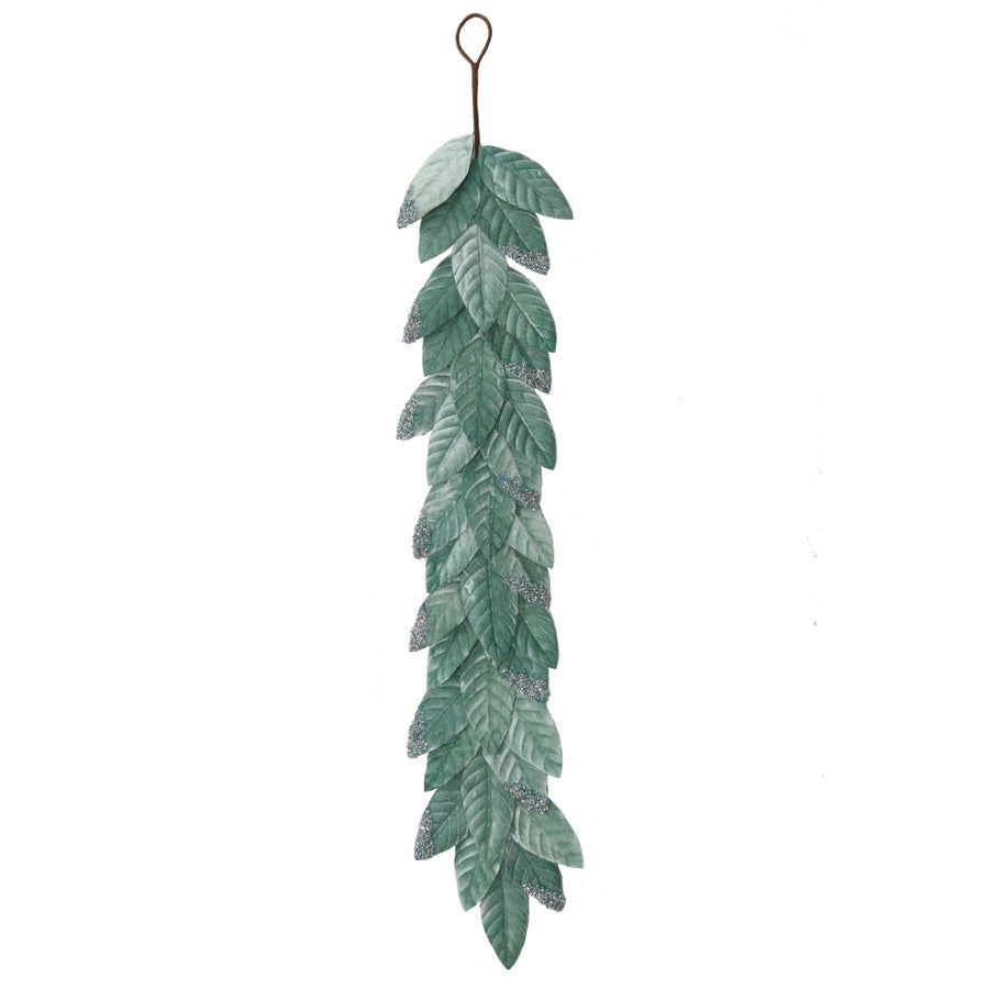 47" Leaf Garland with Glitter-HOME/GIFTWARE-Kevin's Fine Outdoor Gear & Apparel