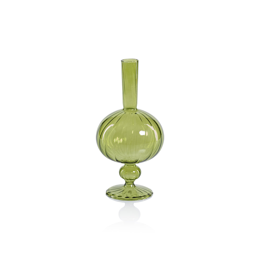 Venetian Spiral Vase Ornaments-Home/Giftware-Onion Shape/Green 4.5"-Kevin's Fine Outdoor Gear & Apparel