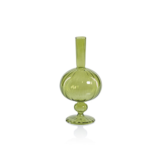 Venetian Spiral Vase Ornaments-Home/Giftware-Onion Shape/Green 4.5"-Kevin's Fine Outdoor Gear & Apparel