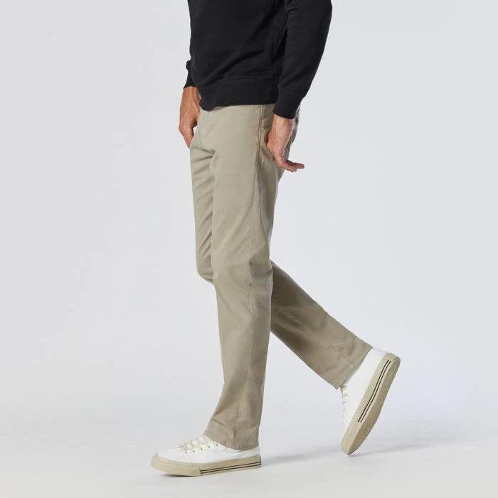 Mavi Men's Beige Matt Twill Stretch Jeans-Men's Clothing-Kevin's Fine Outdoor Gear & Apparel