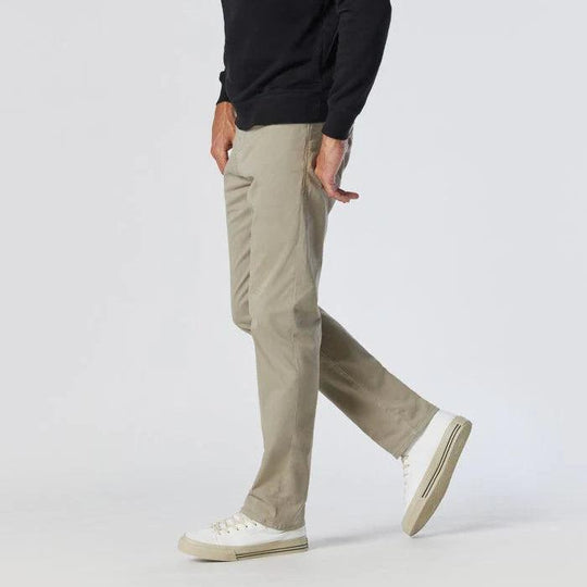Mavi Men's Beige Matt Twill Stretch Jeans-Men's Clothing-Kevin's Fine Outdoor Gear & Apparel
