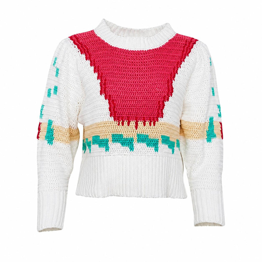 Hunter Bell Sully Pullover-Women's Clothing-White Multi-S-Kevin's Fine Outdoor Gear & Apparel