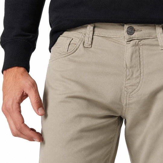 Mavi Men's Beige Matt Twill Stretch Jeans-Men's Clothing-Kevin's Fine Outdoor Gear & Apparel