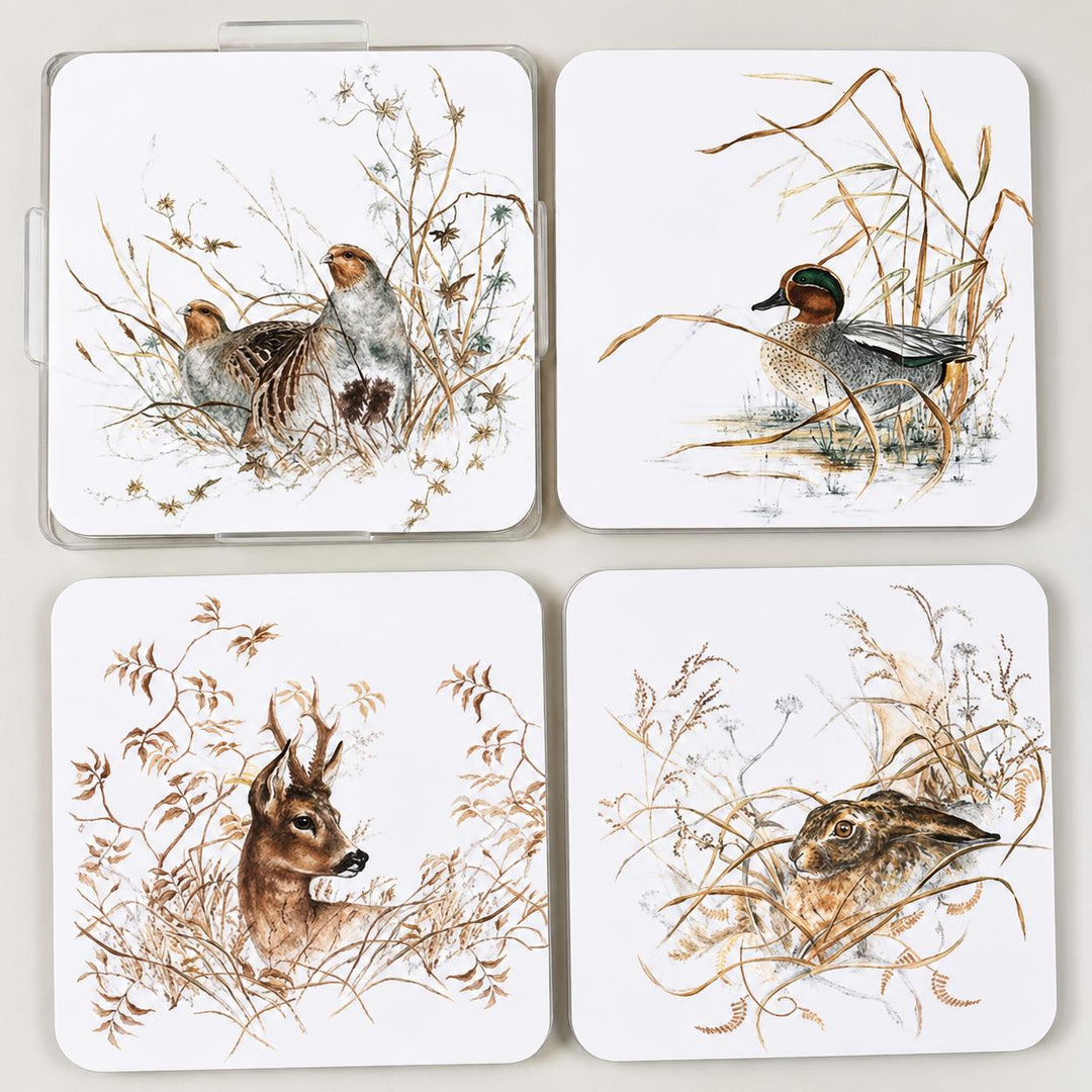 Sologne Acrylic Coasters (Set of 4)-Home/Giftware-Kevin's Fine Outdoor Gear & Apparel