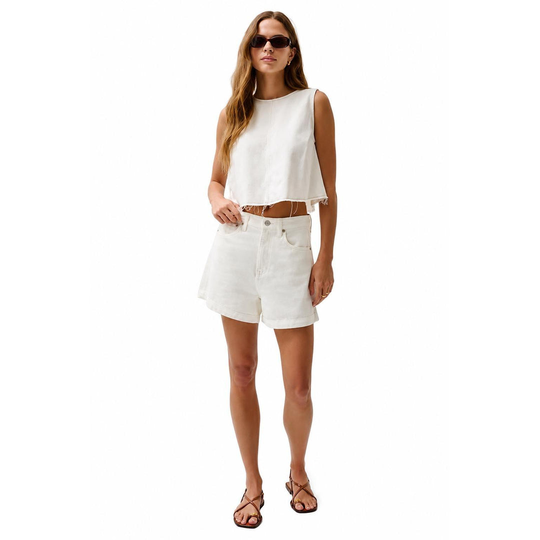 Pistola Women's Kimora High Rise Short-Women's Clothing-Egret-24/00-Kevin's Fine Outdoor Gear & Apparel
