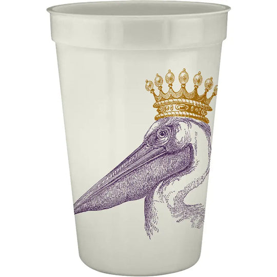 Alexa Pulitzer Pearlized 16 oz Cups 12 pk-Home/Giftware-Queen Pelican-Kevin's Fine Outdoor Gear & Apparel