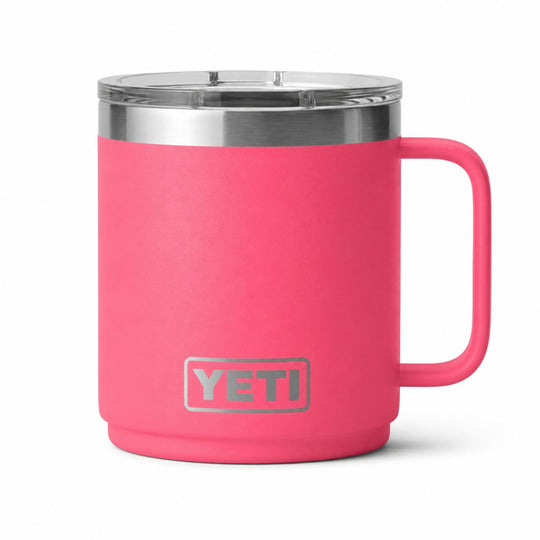 YETI Rambler 10 oz Mug with MagSlider Lid-Hunting/Outdoors-Tropical Pink-Kevin's Fine Outdoor Gear & Apparel