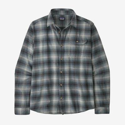 Patagonia Fjord Lightweight Flannel Shirt-Men's Clothing-Avant: Nouveau Green-S-Kevin's Fine Outdoor Gear & Apparel
