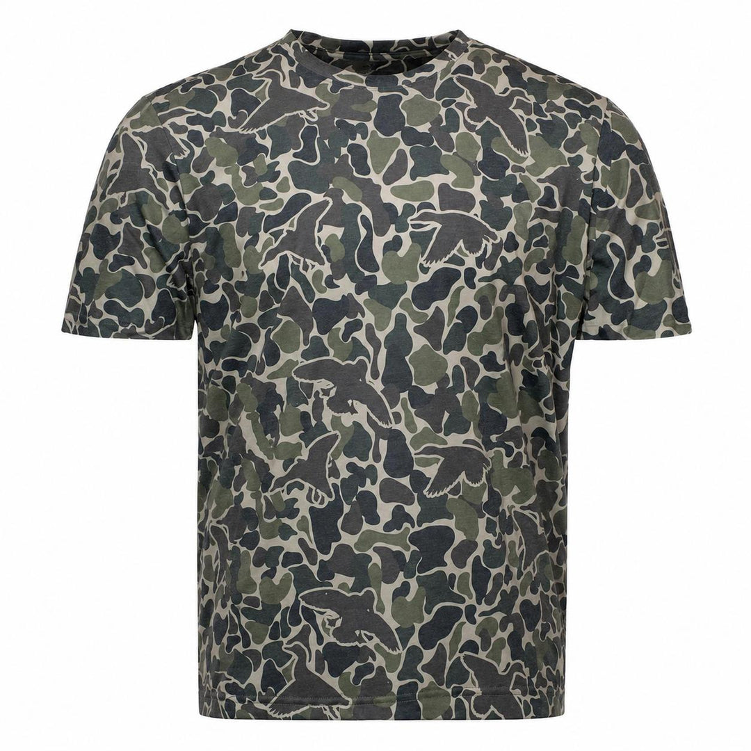 Kevin's Short Sleeve Vintage Duck Camo DriRelease T-Shirt-Men's Clothing-Kevin's Fine Outdoor Gear & Apparel