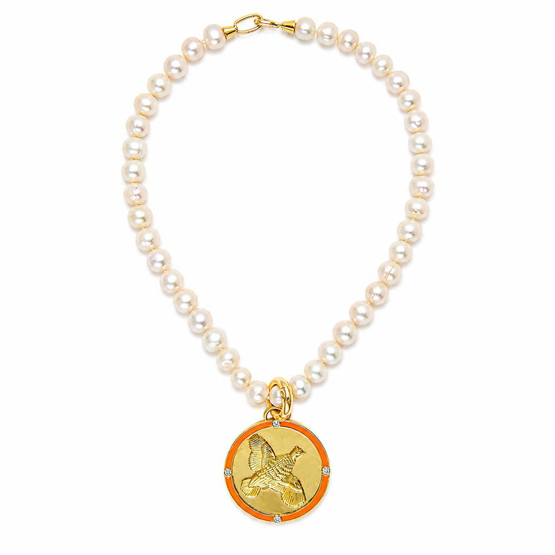 Kevin's Freshwater Pearl Pendant Necklace-Jewelry-Orange Quail-Kevin's Fine Outdoor Gear & Apparel