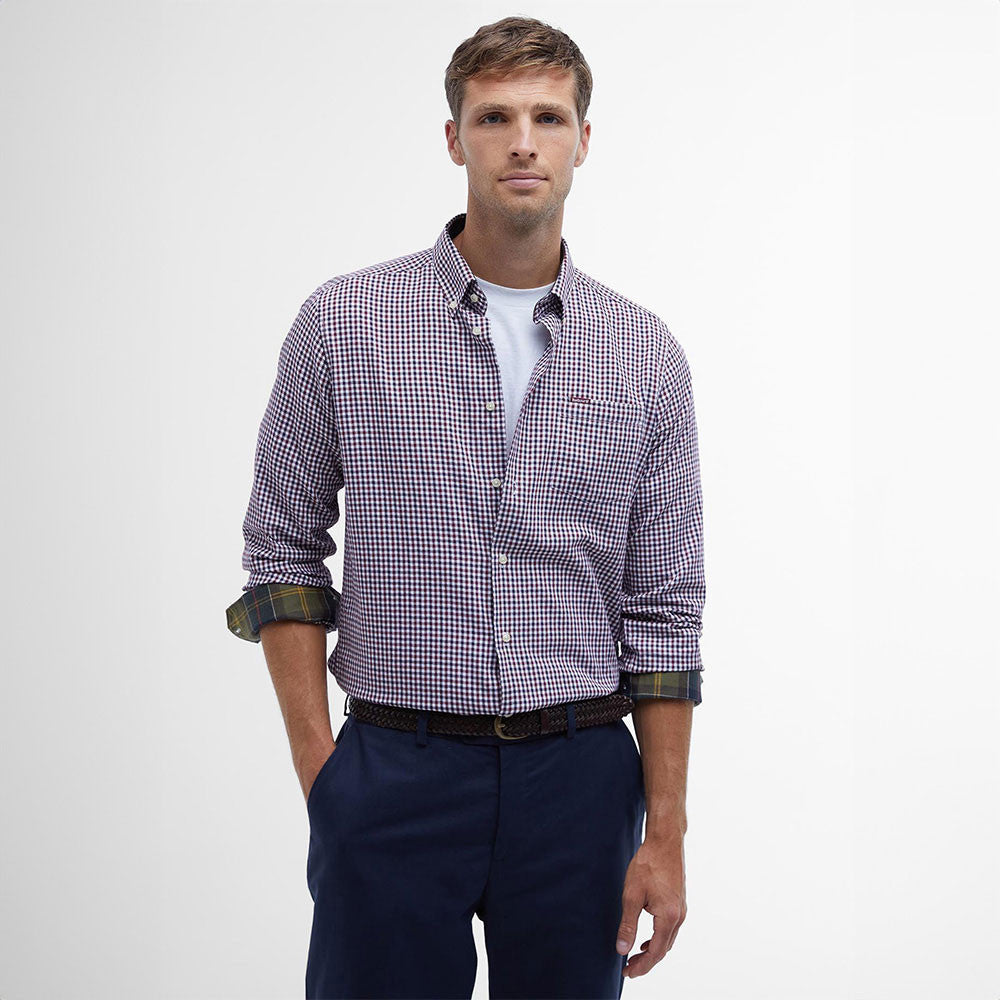 Barbour Padshaw Tailored Gingham Shirt-Men's Clothing-Kevin's Fine Outdoor Gear & Apparel