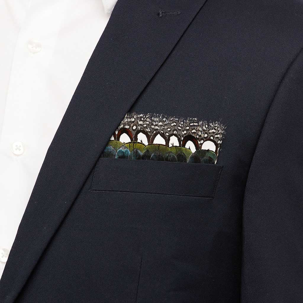 Brackish Big Bay Pocket Square-Men's Accessories-Kevin's Fine Outdoor Gear & Apparel