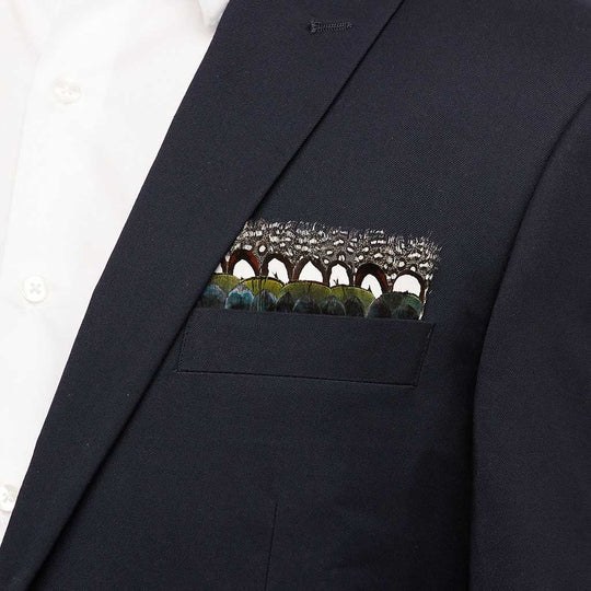 Brackish Big Bay Pocket Square-Men's Accessories-Kevin's Fine Outdoor Gear & Apparel