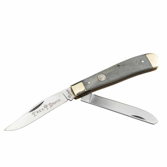 Boker Traditional Series 2.0 Trapper-Knives & Tools-Grey Bone-Kevin's Fine Outdoor Gear & Apparel