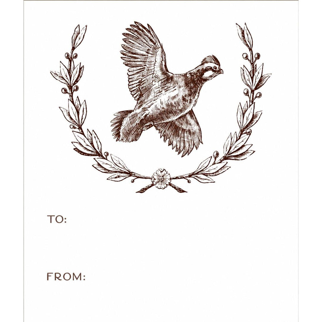 Kevin's Upland Gift Stickers-Home/Giftware-Quail Wreath-Kevin's Fine Outdoor Gear & Apparel