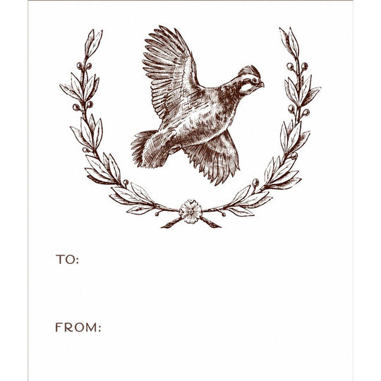 Kevin's Upland Gift Stickers-Home/Giftware-Quail Wreath-Kevin's Fine Outdoor Gear & Apparel