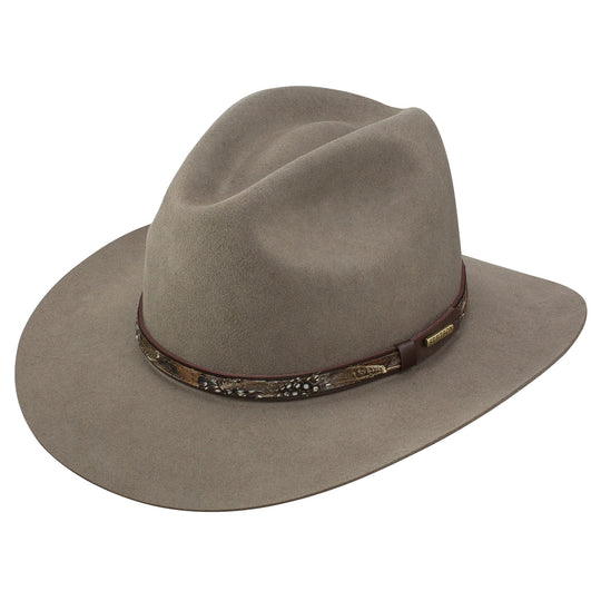 Stetson Jackson Wool Crushable Hat-Men's Accessories-Caribou-S-Kevin's Fine Outdoor Gear & Apparel