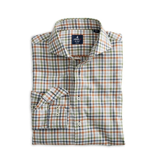 Johnnie-O Guffy Top Shelf Button Up Shirt-Men's Clothing-Pumpkin-S-Kevin's Fine Outdoor Gear & Apparel