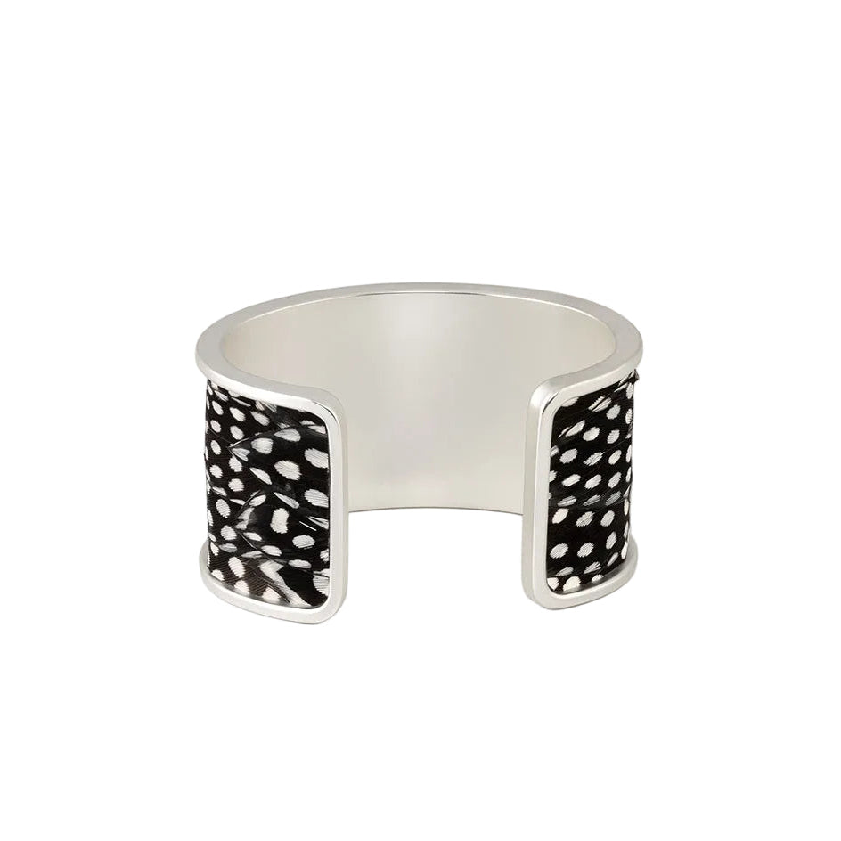 Brackish Courtney Guinea Wide Cuff Silver Bracelets-Jewelry-Kevin's Fine Outdoor Gear & Apparel