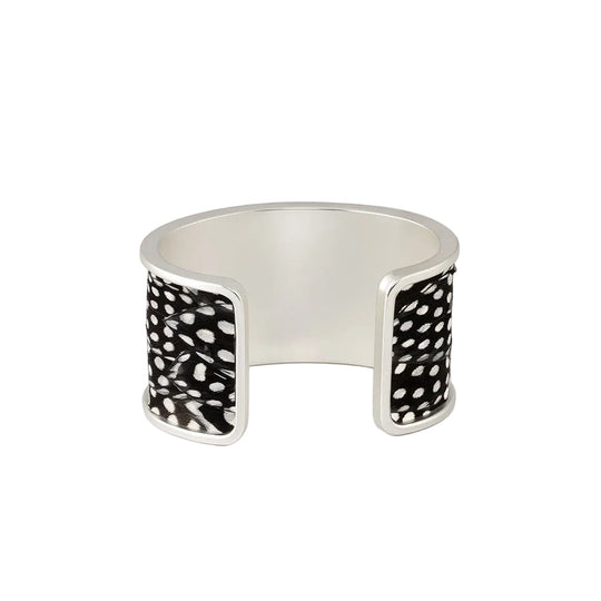 Brackish Courtney Guinea Wide Cuff Silver Bracelets-Jewelry-Kevin's Fine Outdoor Gear & Apparel