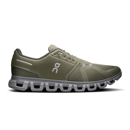 On Running Cloud 6 Men's Shoes-Men's Footwear-Olive | Eclipse-8-Kevin's Fine Outdoor Gear & Apparel