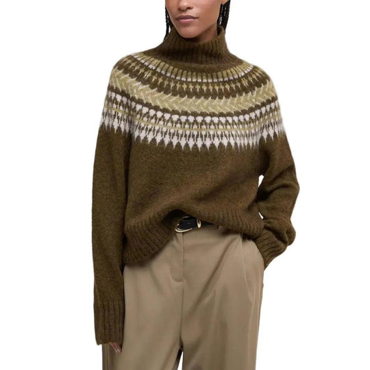 Barbour Lorrie Knitted Jumper-Women's Clothing-Kevin's Fine Outdoor Gear & Apparel