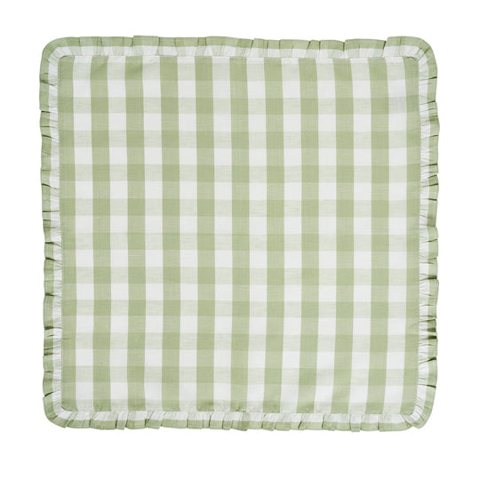 Juliska Gingham Ruffle Napkin (Set of 4)-Home/Giftware-Seagrass-Kevin's Fine Outdoor Gear & Apparel