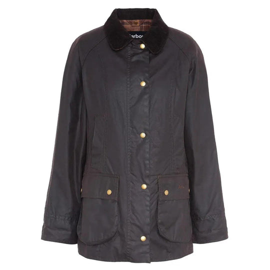 Barbour Ladies Classic Beadnell Waxed Jacket-Women's Clothing-Rustic-US 2/UK 6-Kevin's Fine Outdoor Gear & Apparel