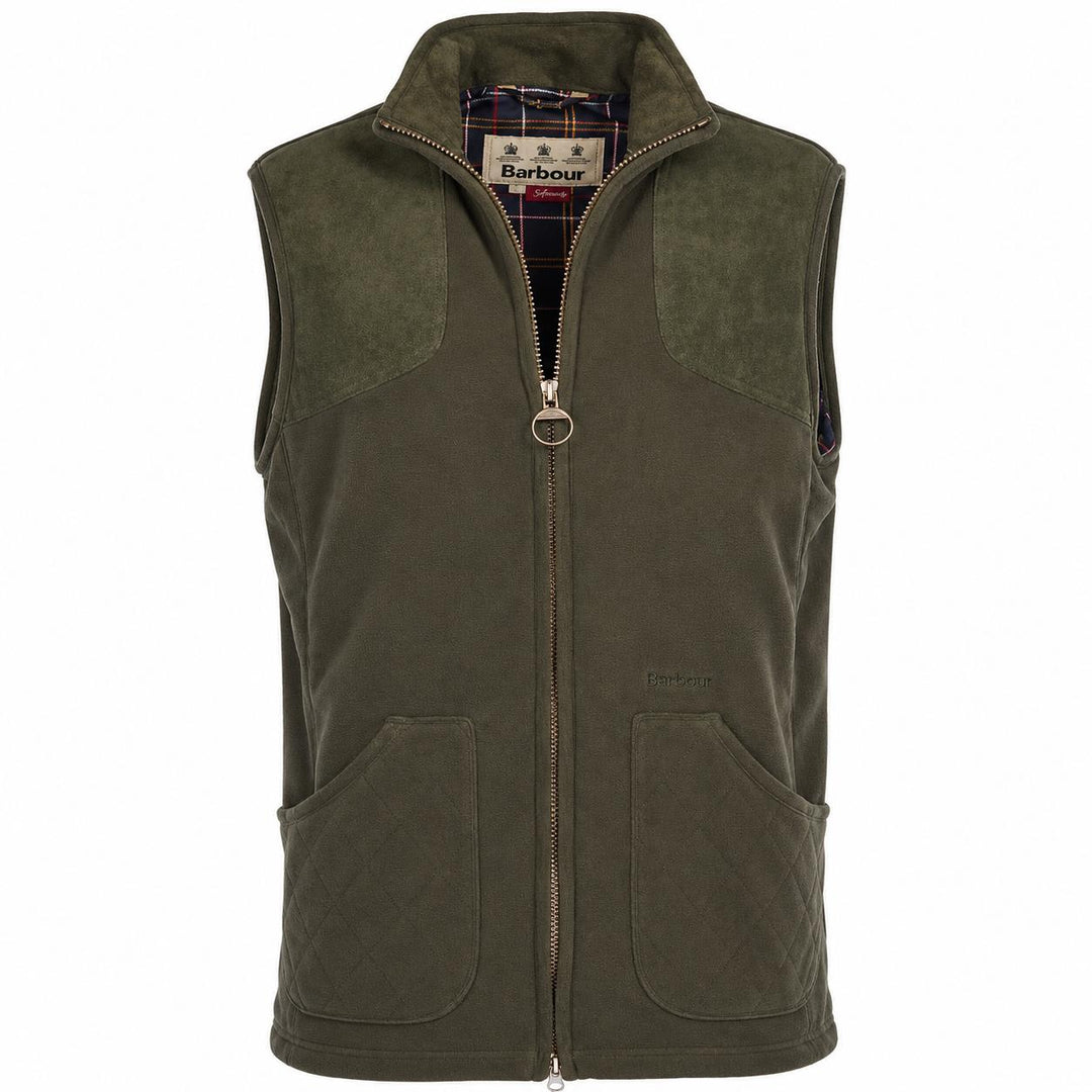 Barbour Sporting Dunmoor Gilet-Men's Clothing-Olive-S-Kevin's Fine Outdoor Gear & Apparel