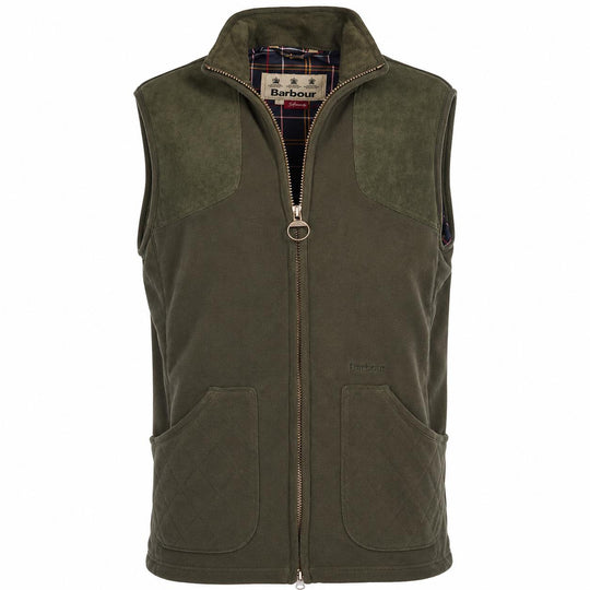 Barbour Sporting Dunmoor Gilet-Men's Clothing-Olive-S-Kevin's Fine Outdoor Gear & Apparel