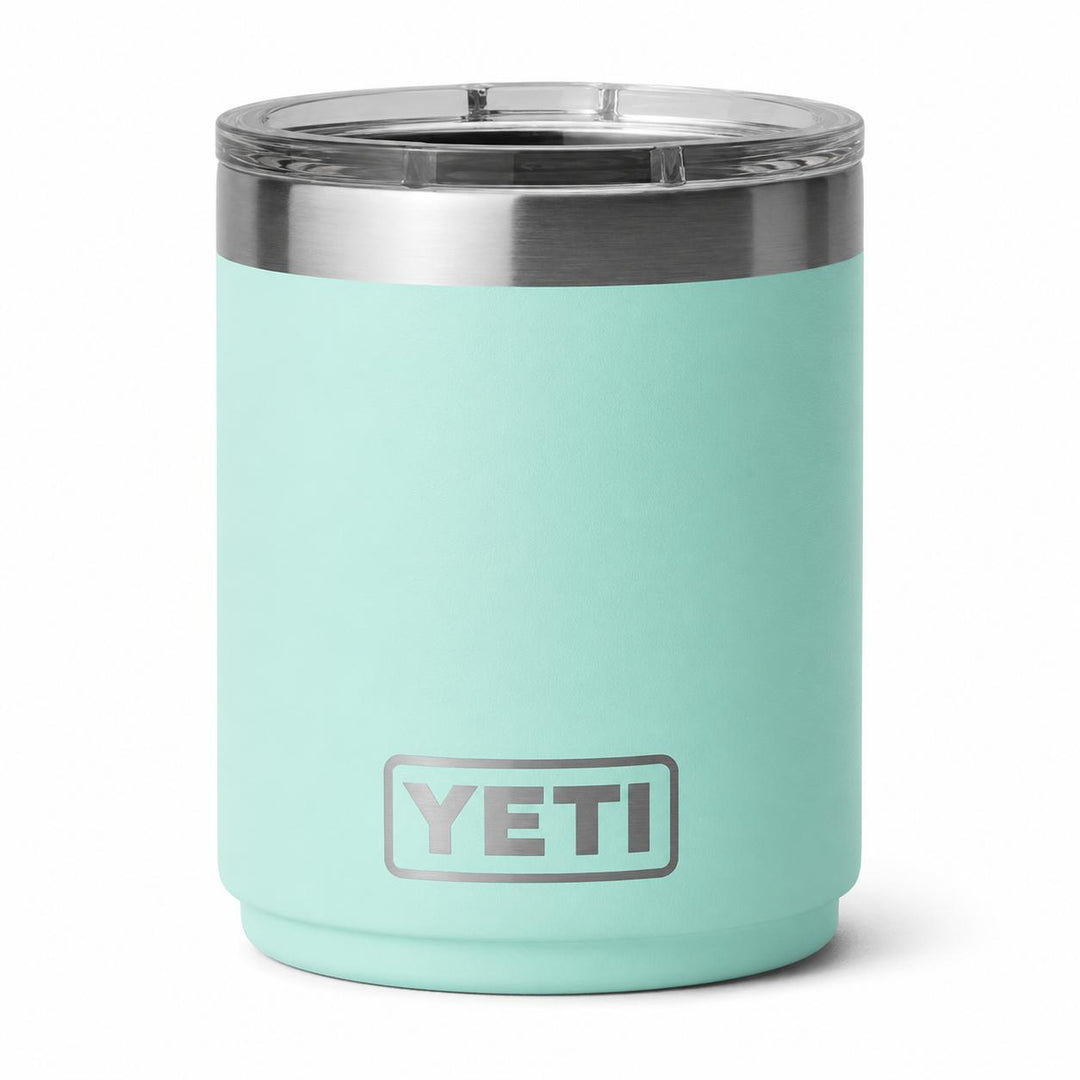 YETI Rambler 10 oz Lowball 2.0 with Durasip Ceramic Lining and MegaSlider Lid-Hunting/Outdoors-Seafoam-Kevin's Fine Outdoor Gear & Apparel