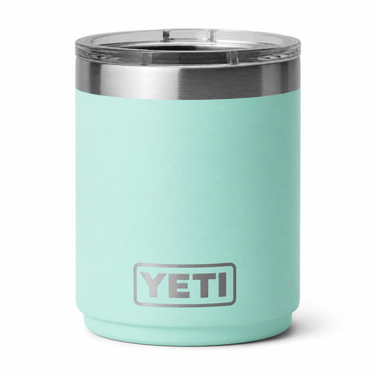 YETI Rambler 10 oz Lowball 2.0 with Durasip Ceramic Lining and MegaSlider Lid-Hunting/Outdoors-Seafoam-Kevin's Fine Outdoor Gear & Apparel
