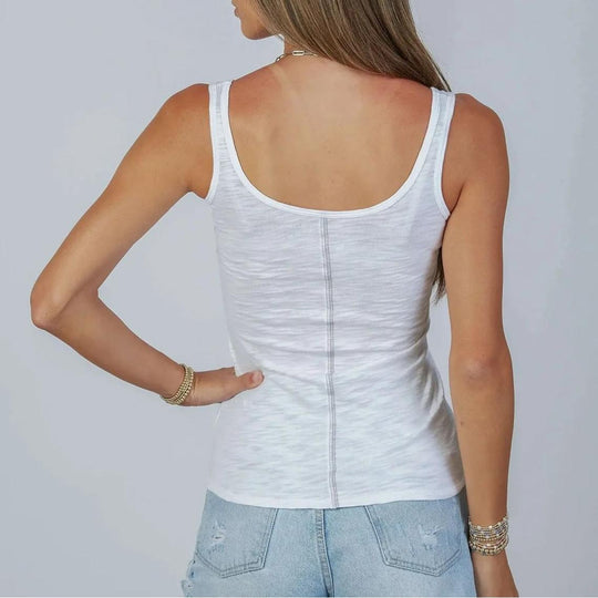 Erin Gray Double Layer Pima Cotton Tank-Women's Clothing-Kevin's Fine Outdoor Gear & Apparel