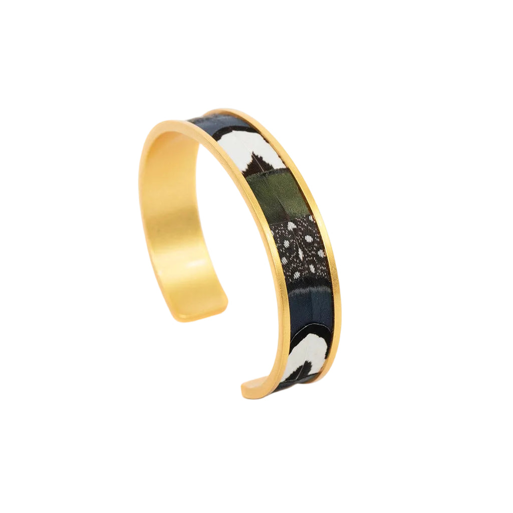 Brackish Dockside Thin Feather Cuff Bracelet-Women's Accessories-Kevin's Fine Outdoor Gear & Apparel