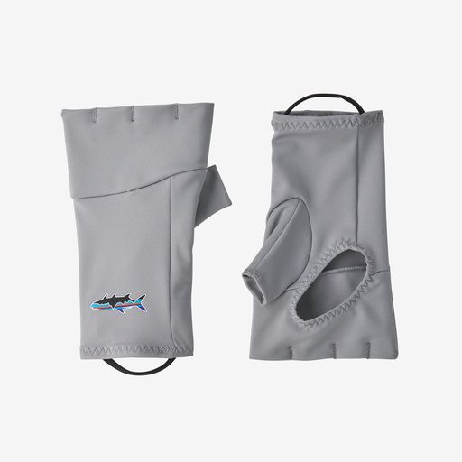 Patagonia UPF Sun Gloves-Men's Accessories-Salt Gray-Kevin's Fine Outdoor Gear & Apparel