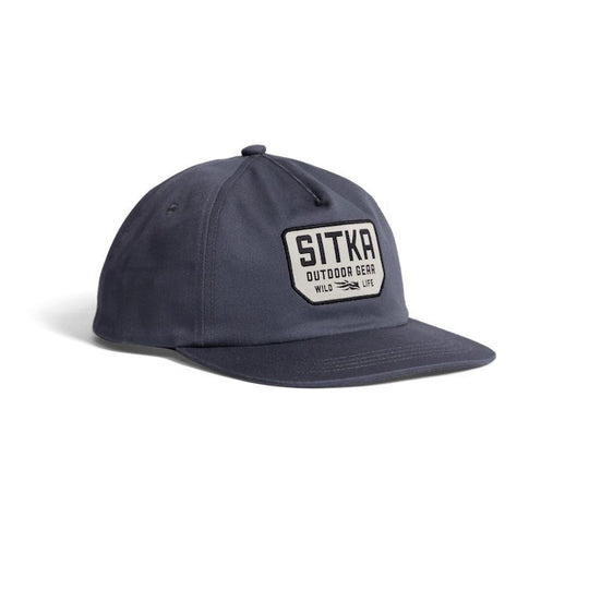 Sitka Wild Life Unstructured Snapback Cap-Men's Accessories-Thunder-Kevin's Fine Outdoor Gear & Apparel