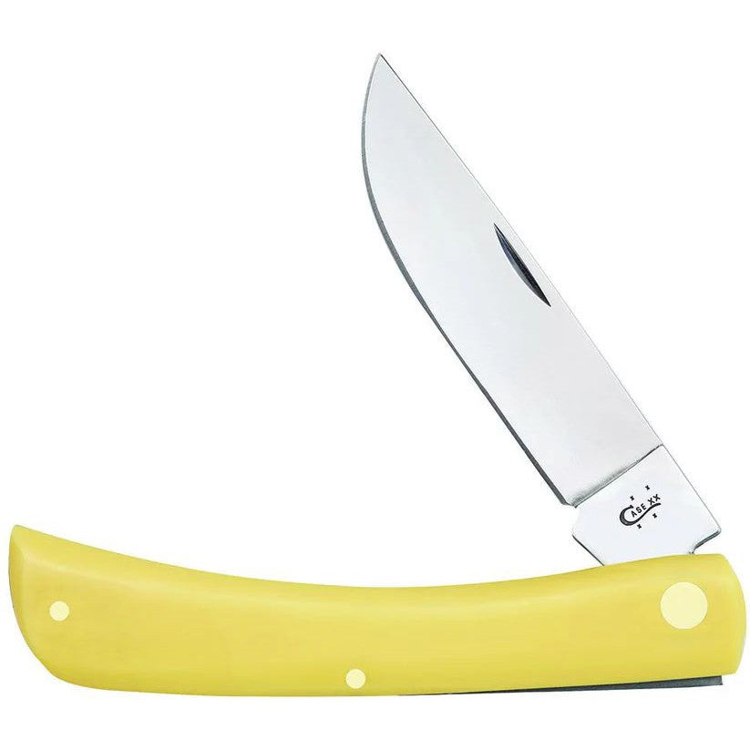 Case 00038Yellow Synthetic Smooth Sod Buster-Knives & Tools-Kevin's Fine Outdoor Gear & Apparel