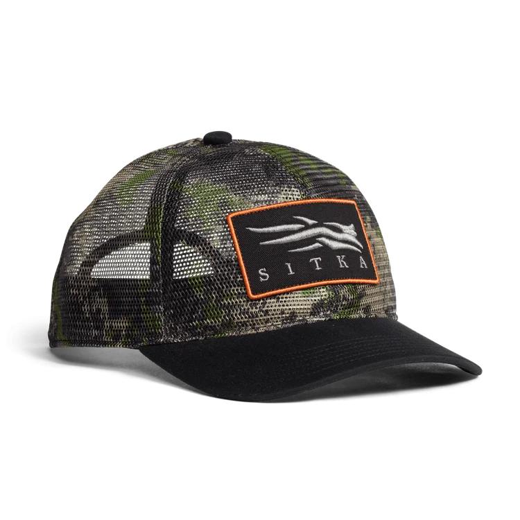 Sitka Icon Optifade Mesh Mid Pro Trucker Cap-Men's Accessories-Black Cover-Kevin's Fine Outdoor Gear & Apparel