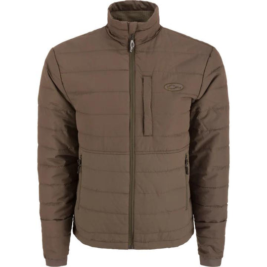 Drake Waterfowl MST Synthetic Down Pack Jacket-Men's Clothing-Mud Brown-S-Kevin's Fine Outdoor Gear & Apparel