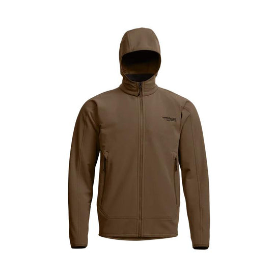 Sitka Alpha Fleece Hooded Jacket-Men's Clothing-Cattail Brown-M-Kevin's Fine Outdoor Gear & Apparel