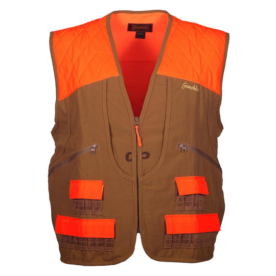 Gamehide Pheasant Hunting Vest-Hunting/Outdoors-Marsh Brown/Blaze-M-Kevin's Fine Outdoor Gear & Apparel