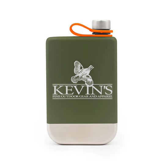 Kevin's Yukon Outfitters 9 oz Whiskey Flask-Hunting/Outdoors-Olive Drab-Kevin's Fine Outdoor Gear & Apparel
