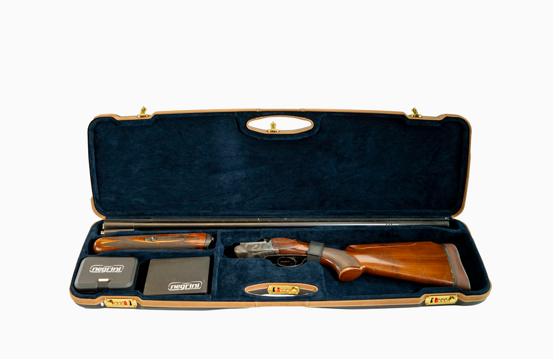 Negrini Deluxe Over-Under Sporter Shotgun Case 1654LX/5166