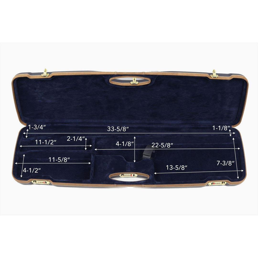 Negrini Deluxe Over-Under Sporter Shotgun Case 1654LX/5166-Hunting/Outdoors-Kevin's Fine Outdoor Gear & Apparel