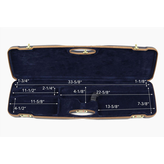 Negrini Deluxe Over-Under Sporter Shotgun Case 1654LX/5166-Hunting/Outdoors-Kevin's Fine Outdoor Gear & Apparel